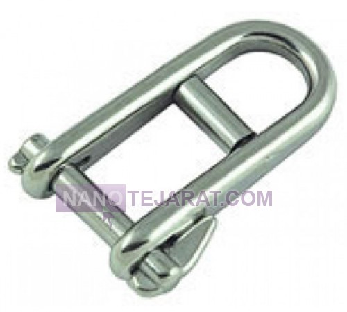 Stainless Steel Key Pin Shackle With Bar